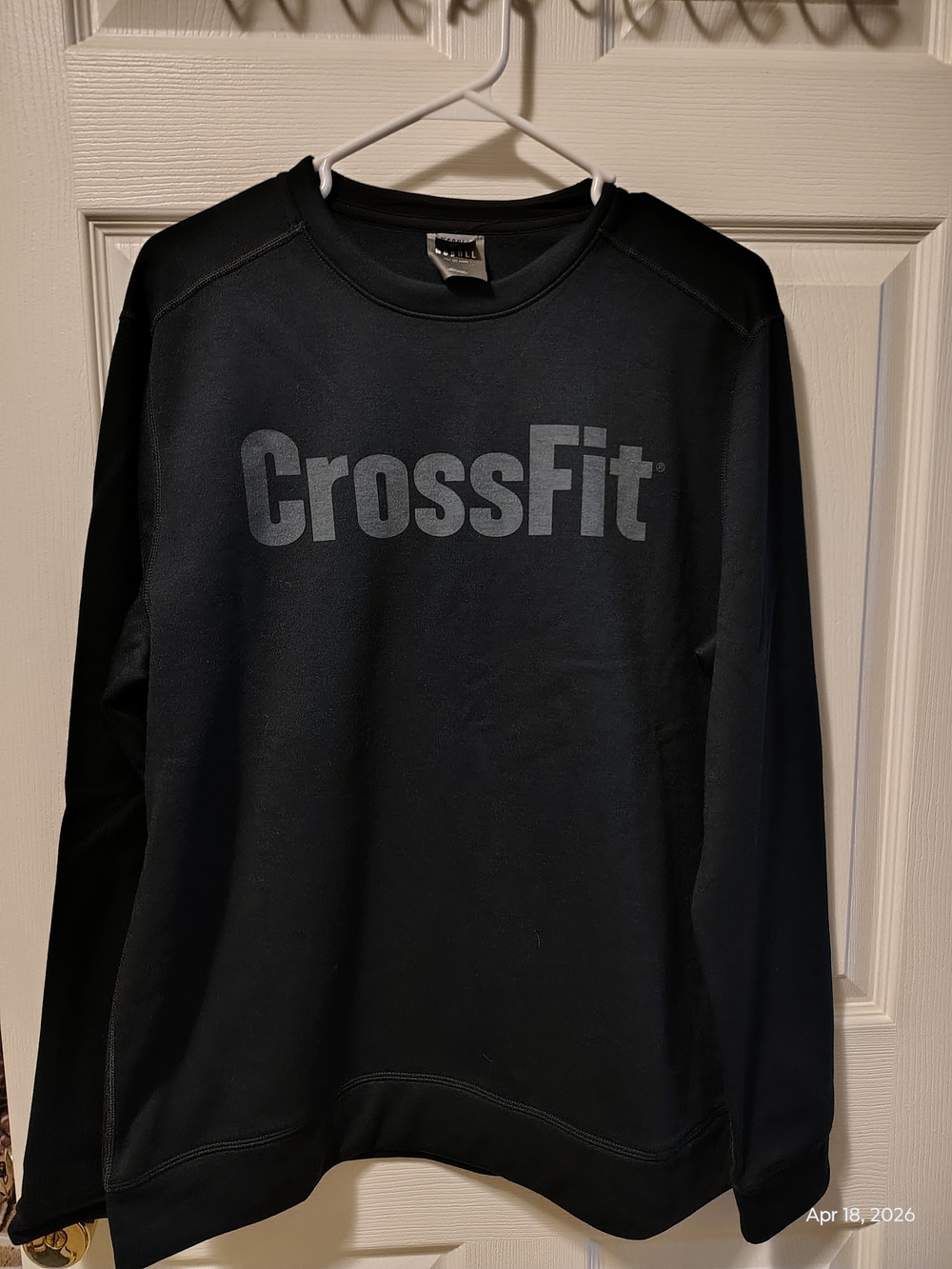 Men's NOBULL Black CrossFit Crewneck Sweatshirt